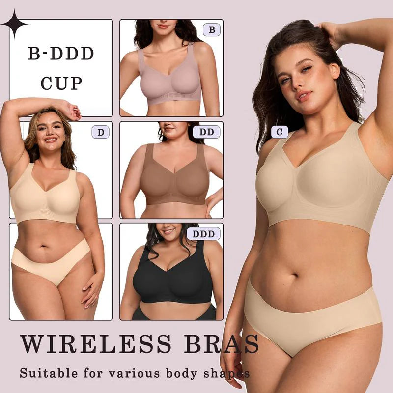 Nuvani: Full Coverage Seam/Wire-less Bras